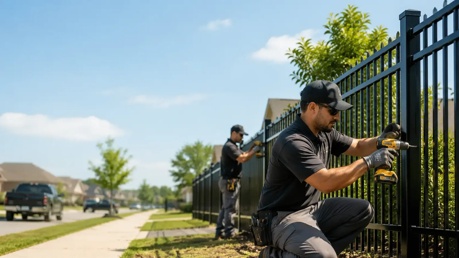 Metal Fence Installation in Pascagoula, MS
